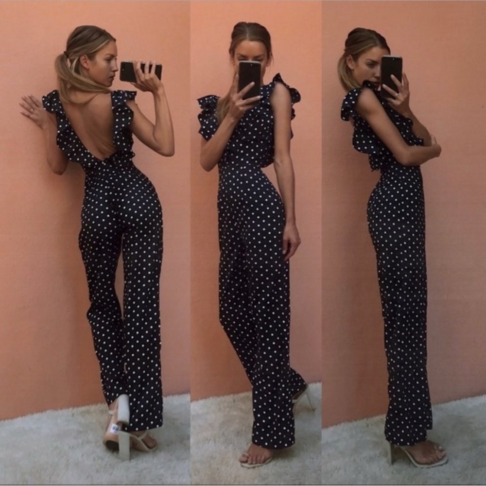 Polka Dot Jumpsuit